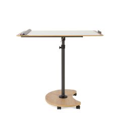 Pizarra Móvil Transformable en Mesa Metálica Lacada Serie Natural