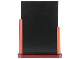 Pizarra Negra Liderpapel Doble Cara de Madera con Superficie para Rotuladores Tipo Tiza 21X30Cm