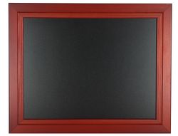 Pizarra Negra Liderpapel Mural de Madera con Superficie para Rotuladores Tipo Tiza 40X50Cm