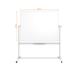 Pizarra NOBO Classic ACERO VITRIFICADO móvil 1500X1200 mm, blanco