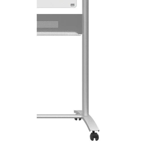 Pizarra NOBO CRISTAL móvil 1200X900 mm, blanco brillante