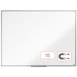 Pizarra NOBO Essence acero lacado 1200X900mm, blanco
