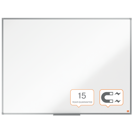 Pizarra NOBO Essence acero lacado 1200X900mm, blanco