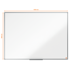 Pizarra NOBO Essence acero lacado 1200X900mm, blanco