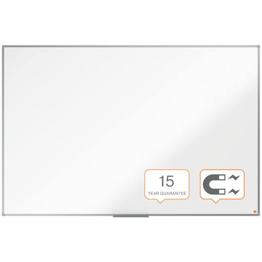 Pizarra NOBO Essence acero lacado 1800X1200mm, blanco