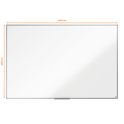 Pizarra NOBO Essence acero lacado 1800X1200mm, blanco