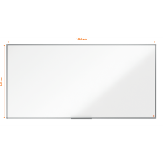 Pizarra NOBO Essence acero lacado 1800X900mm, blanco