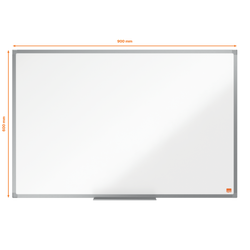 Pizarra NOBO Essence acero lacado 900X600mm, blanco (retail)