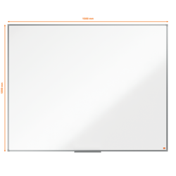 Pizarra NOBO Essence acero vitrificado 1500X1200mm, blanco