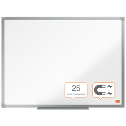 Pizarra NOBO Essence acero vitrificado 600x450 mm, blanco (retail)