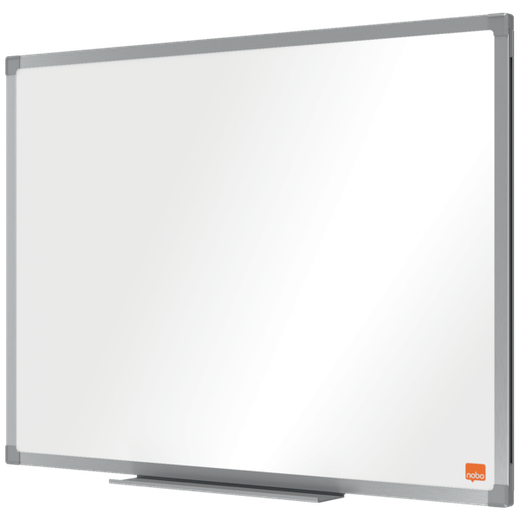 Pizarra blanca nobo essence acero vitrificado magnetica 600x450 mm