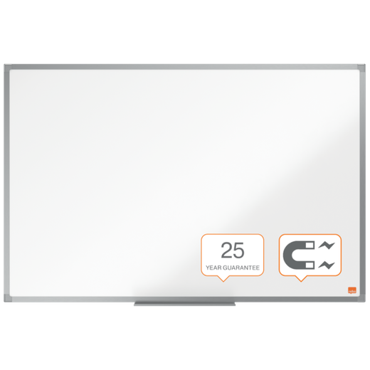 Pizarra NOBO Essence acero vitrificado 900X600mm, blanco (retail)