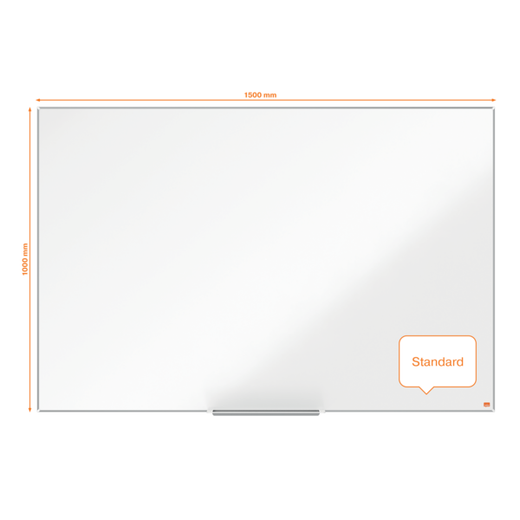 Pizarra NOBO Impression Pro acero lacado 1500x1000mm, blanco
