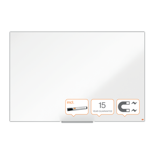 Pizarra NOBO Impression Pro acero lacado 1500x1000mm, blanco