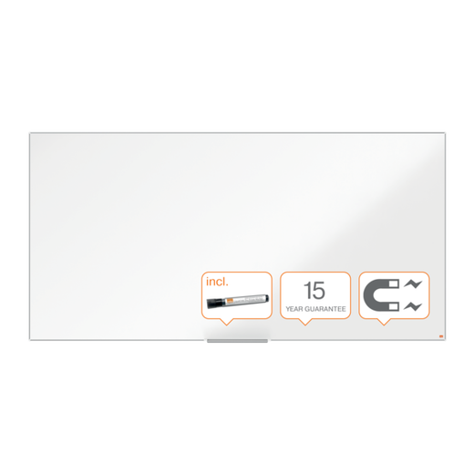 Pizarra NOBO Impression Pro acero lacado 2400x1200mm, blanco