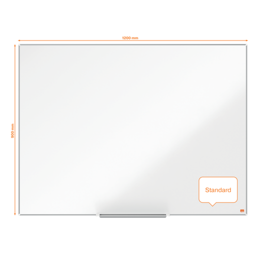 Pizarra NOBO Impression Pro acero vitrificado 1200x900mm, blanco