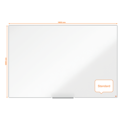 Pizarra NOBO Impression Pro acero vitrificado 1800x1200mm, blanco