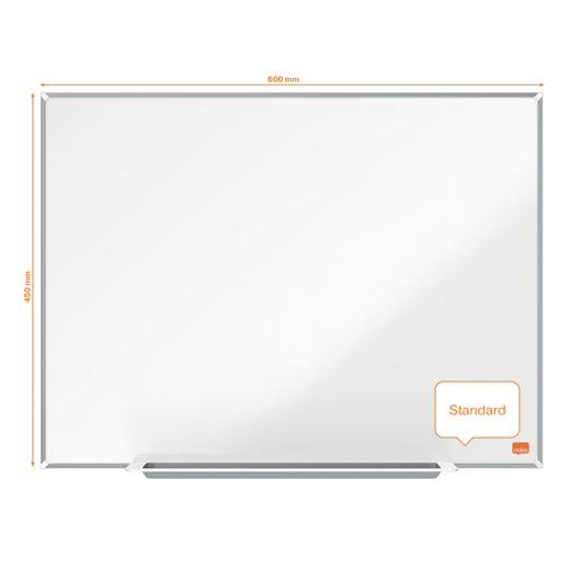Pizarra NOBO Impression Pro acero vitrificado 600x450 mm, blanco