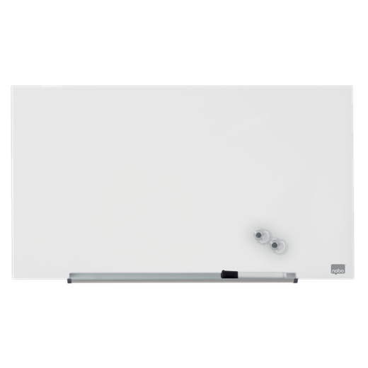 Pizarra NOBO Impression pro cristal 31" (677X381 mm), blanco brillante