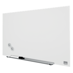 Pizarra NOBO Impression pro cristal 31" (677X381 mm), blanco brillante