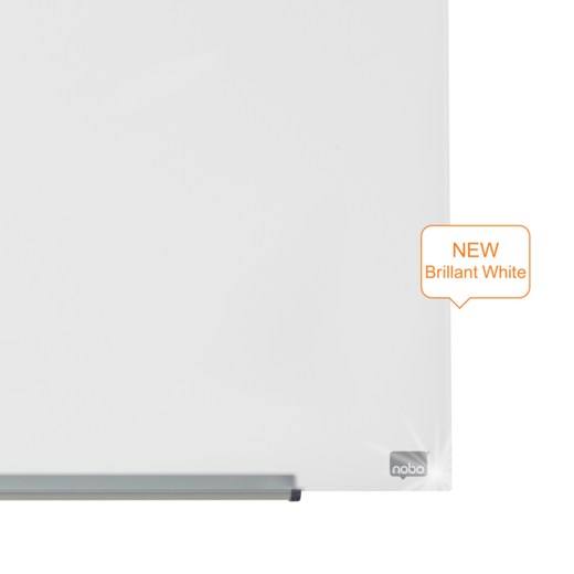 Pizarra NOBO Impression pro cristal 31" (677X381 mm), blanco brillante