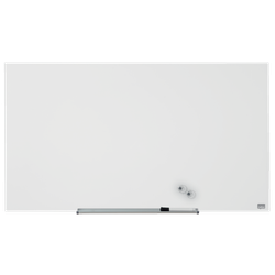 Pizarra NOBO Impression pro cristal 45" (993X559 mm), blanco brillante