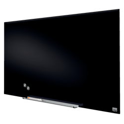 Pizarra NOBO Impression pro cristal 45" (993X559 mm), negro