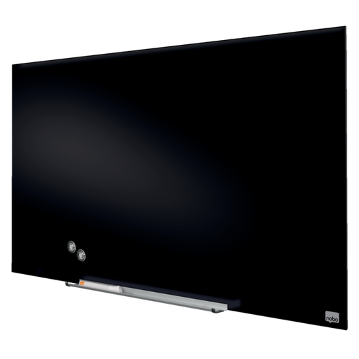 Pizarra NOBO Impression pro cristal 45" (993X559 mm), negro