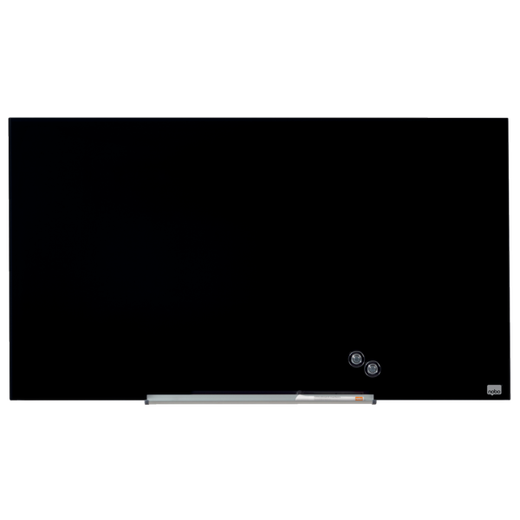 Pizarra NOBO Impression pro cristal 45" (993X559 mm), negro
