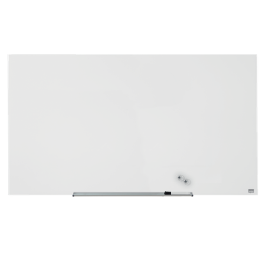 Pizarra NOBO Impression pro cristal 57" (1260X711 mm), blanco brillante