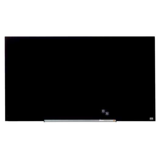 Pizarra NOBO Impression pro cristal 57" (1260X711 mm), negro