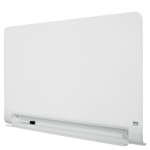 Pizarra NOBO Impression Pro cristal bordes redondeados 45" (993X559 mm), blanco brillante