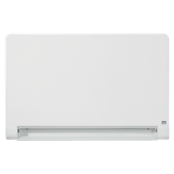 Pizarra NOBO Impression Pro cristal bordes redondeados 45" (993X559 mm), blanco brillante