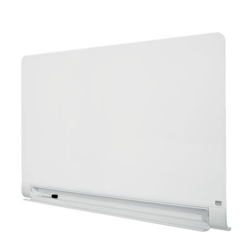 Pizarra NOBO Impression Pro cristal bordes redondeados 57" (1264X711 mm), blanco brillante