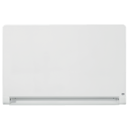 Pizarra NOBO Impression Pro cristal bordes redondeados 57" (1264X711 mm), blanco brillante