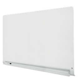 Pizarra NOBO Impression Pro cristal bordes redondeados 85" (1883X1053 mm), blanco brillante