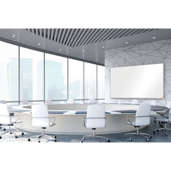 Pizarra NOBO Impression Pro de formato panorámico acero lacado de 70", 1550x870mm, blanco