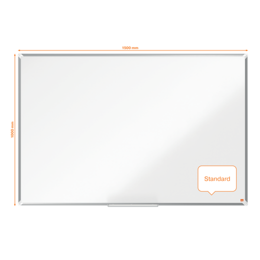 Pizarra NOBO Premium Plus acero vitrificado 1500x1000mm, blanco
