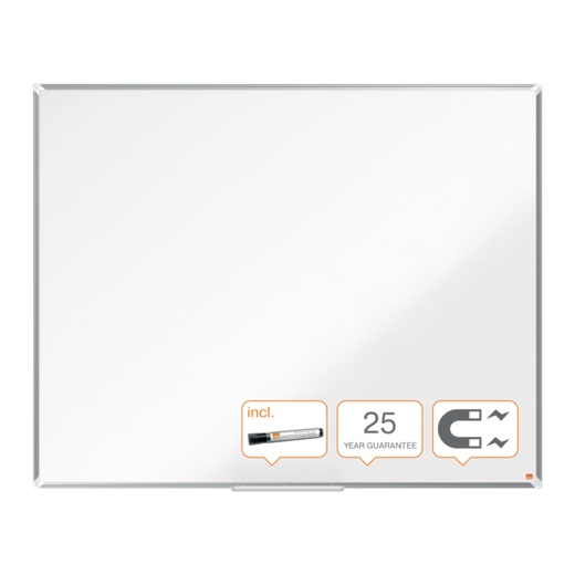 Pizarra NOBO Premium Plus acero vitrificado 1500x1200mm, blanco