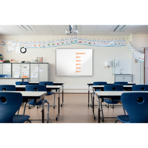 Pizarra NOBO Premium Plus acero vitrificado 1500x1200mm, blanco