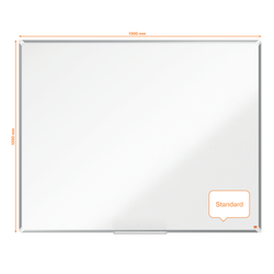 Pizarra NOBO Premium Plus acero vitrificado 1500x1200mm, blanco