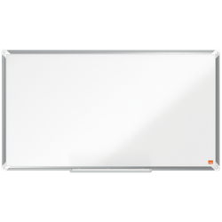 Pizarra NOBO Premium Plus de formato panorámico acero vitrificado de 40", 890x500mm, blanco