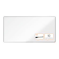 Pizarra NOBO Premium Plus melamina 2400x1200mm, blanco