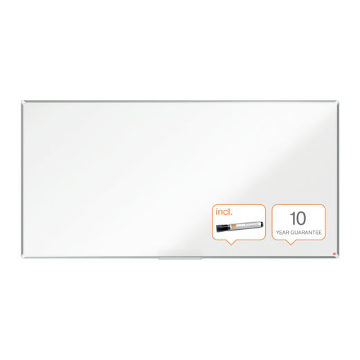 Pizarra NOBO Premium Plus melamina 2400x1200mm, blanco