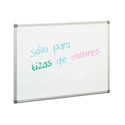 Pizarra polivalente blanca extramate 122x150 cm (No apta para rotuladores)