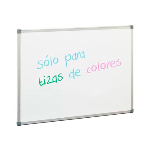Pizarra polivalente blanca extramate 122x200 cm (No apta para rotuladores)