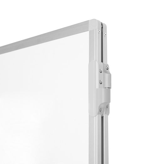 Pizarra Triptica Vitrificada Blanca 400x100 (200x100 Cerrada)