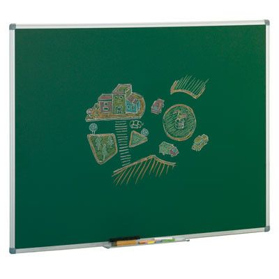 Pizarra verde mateantireflectante Faibo 122x300 estratificada