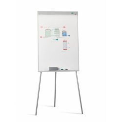 Pizarras de caballete melaminada 70x102 cm con sistema de estabilidad