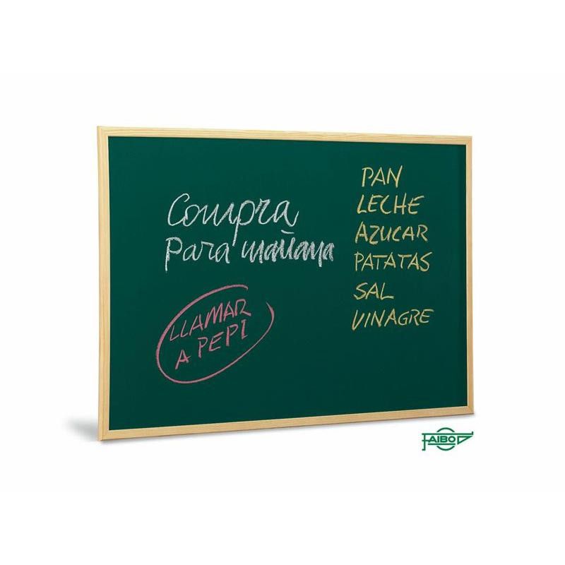 Pizarras verdes económicas uso Faibo medidas 60 x 90 cm (pack 5 unidades)